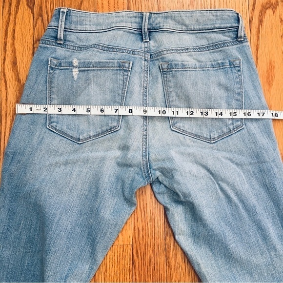 Loft Ann Taylor Low Rise Light Wash Denim Blue Skinny Jeans - Picture 11 of 16